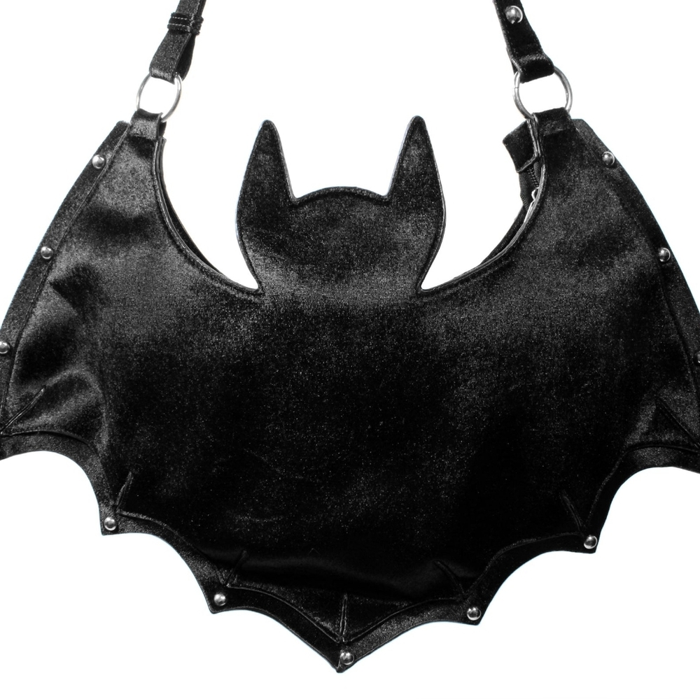 SOURPUSS STUDDED BAT BAG